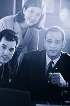 Business people - IT consulting for all your data recovery, spyware, and network needs